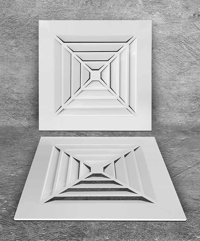 Стальная потолочная решетка 4РП-С