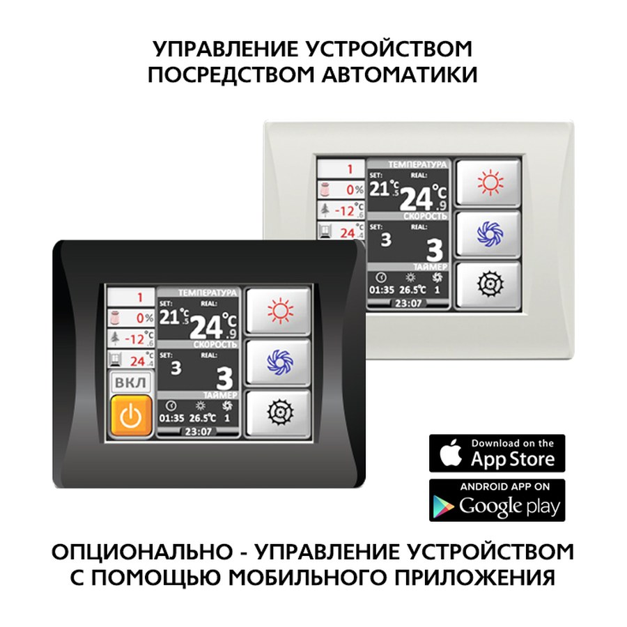 Приточная установка ФЬОРДИ ВПУ-2000 EC-18-380-3-GTC