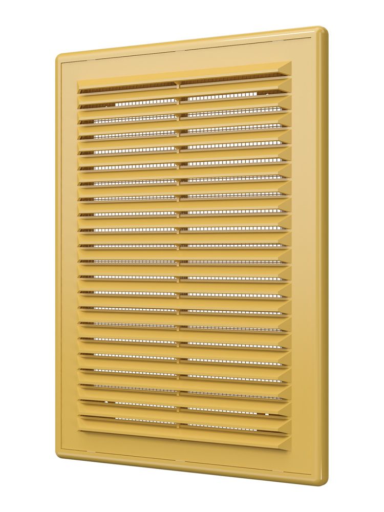 Решетка вентиляционная Р сетка разъемная 183х253 пластик Beige ERA