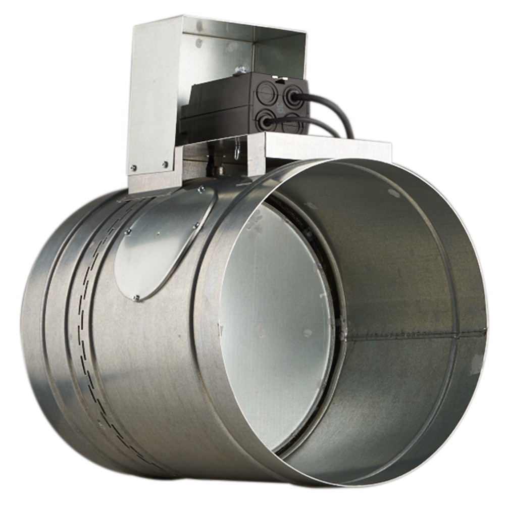 Клапан противопожарный SHUFT SHFDC-120-O-d125-EM230-0-0-0-0, Ø125 мм, EI 120