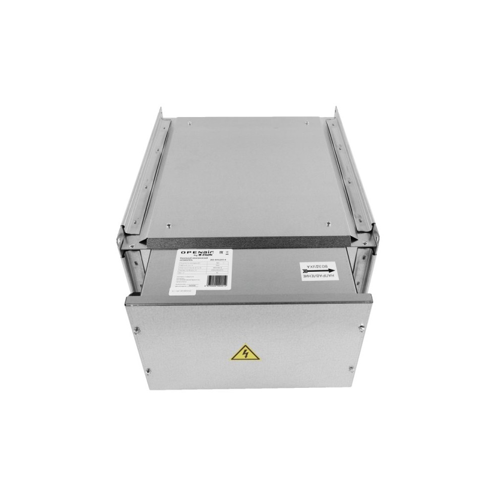 Электрический нагреватель для прямоугольных каналов ZILON ZES 600x350-30