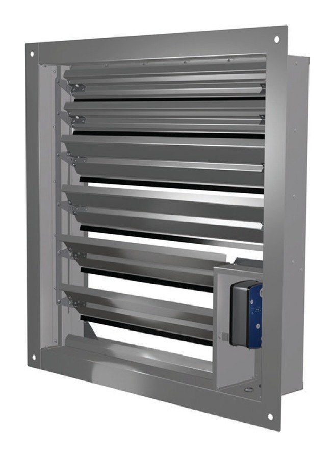 Клапан дымоудаления ДМУ-МС 850×800 многостворчатый Клапан дымоудаления ДМУ-МС 850×800 многостворчатый
