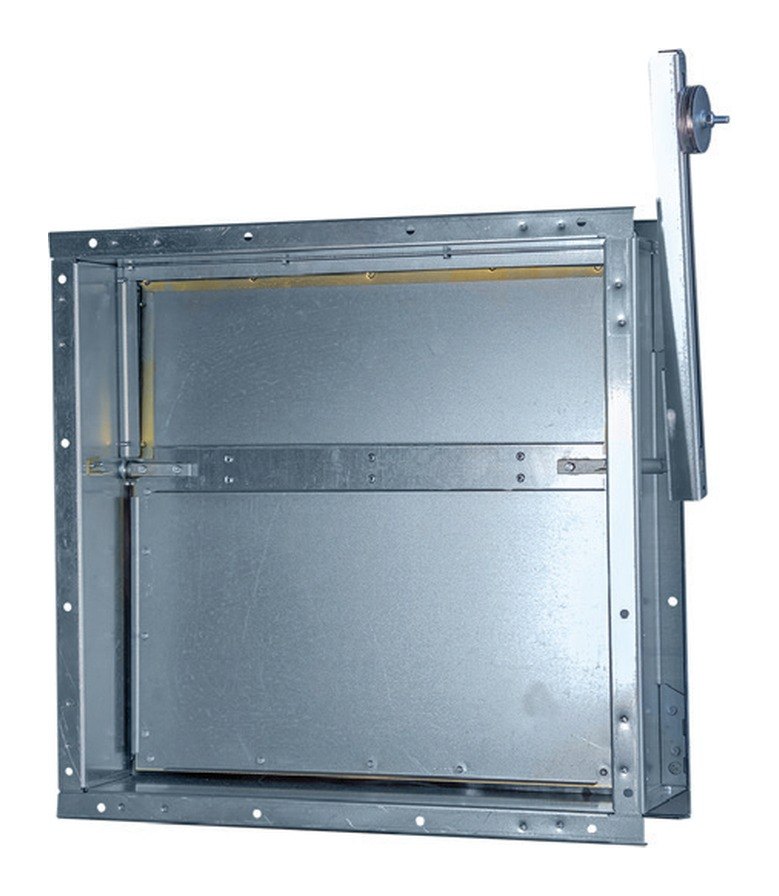 Клапан обратный взрывозащищённый АЗЕ102 150×150 мм Клапан обратный взрывозащищённый АЗЕ102 150×150 мм