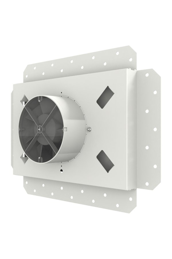 Вентилятор встраиваемый EXCELLENT D125 осевой обратный клапан шариковый подшипник белый матовый ERA